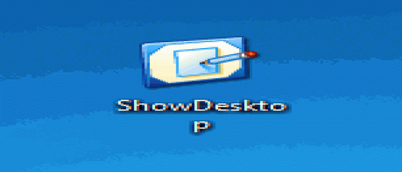 Restaurar el icono Mostrar escritorio en Windows 7