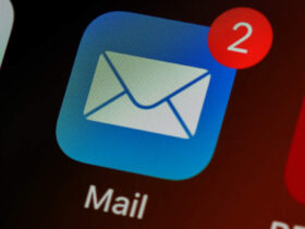 A screenshot of a phone screen showing the Mail app icon.