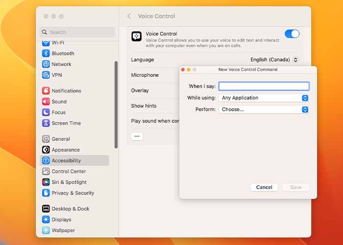 Using Voice Control On Mac New Voice Control Command