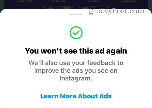 Desactivar anuncios dirigidos en Instagram