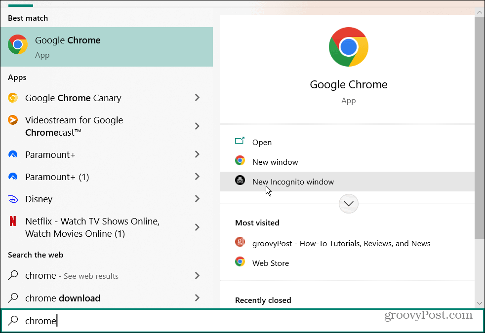 Error de descarga de red fallida en Chrome